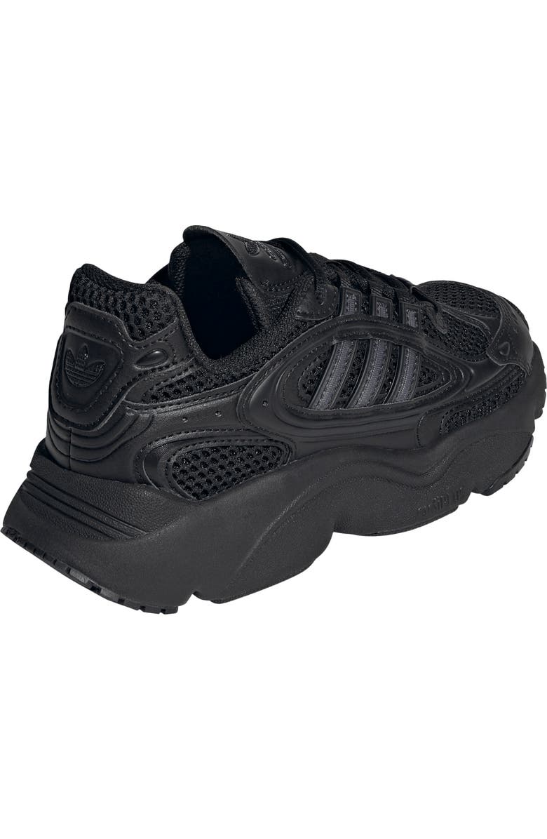 adidas Kids' Ozmillen Sneaker, Alternate, color, Black/ Black/ Black