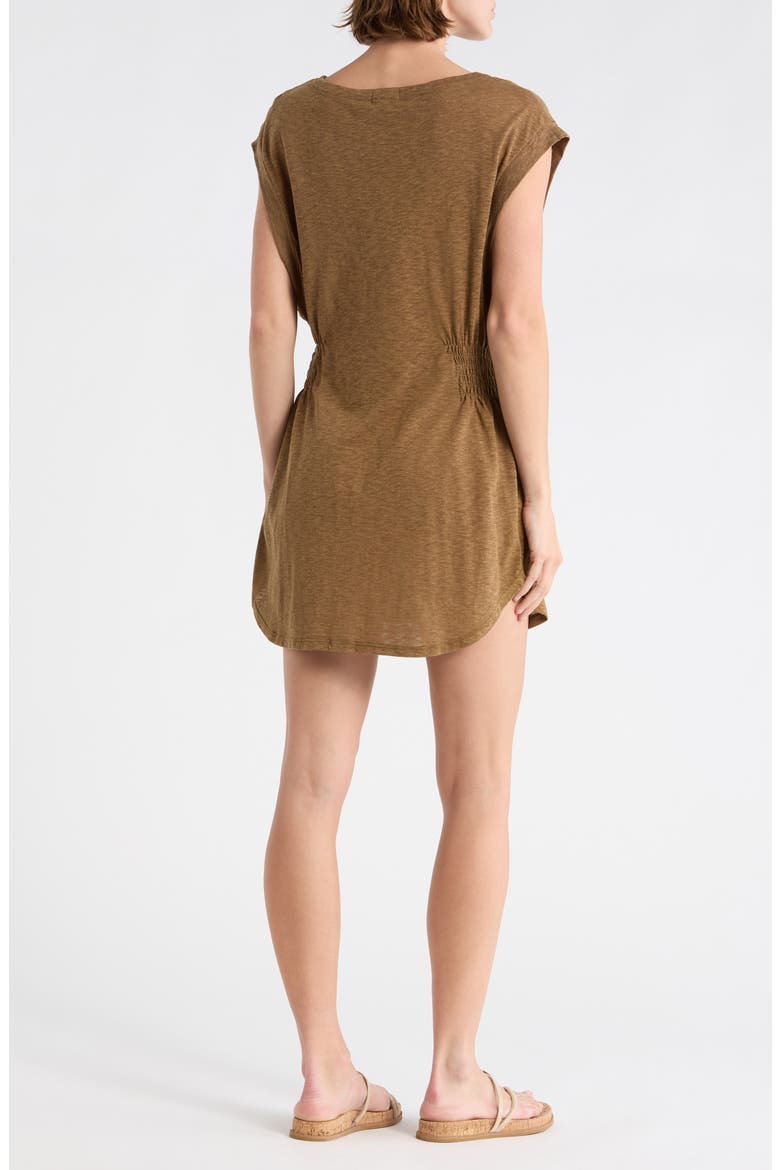 Swami Cover-Up Shirt, Alternate, color, TEA LEAF/ SEPIA