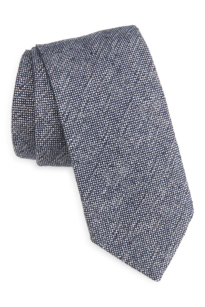 Silk Tie, Main, color, OPEN BLUE