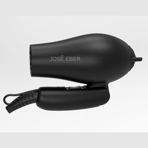 Jose Eber Ultra Mini Hair Dryer Black, Foldable For Travel, Lightweight