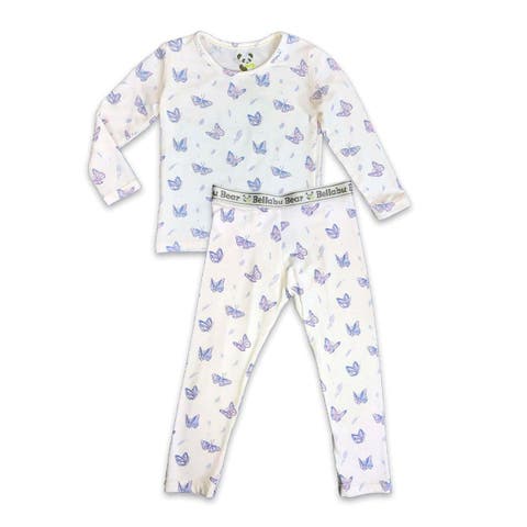 Kids' Butterfly Set of 2 Piece Pajamas