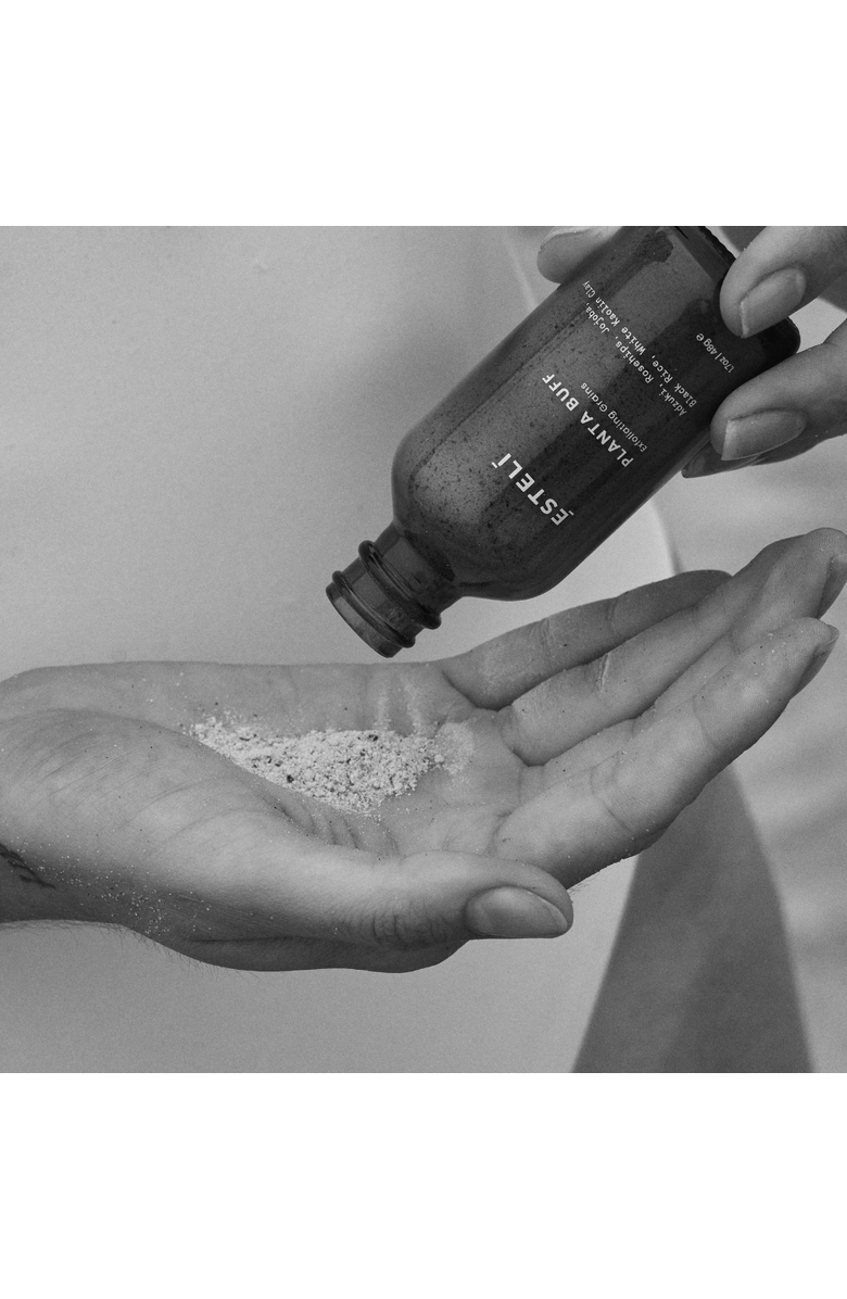 Esteli PLANTA BUFF Exfoliating Grains FACE, Alternate, color, Dark Green