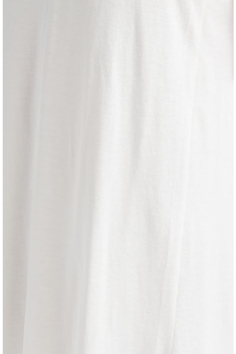 Silk & Cotton Jersey Wrap Skirt, Alternate, color, OFF-WHITE