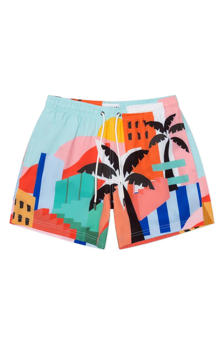 MAVRANS Havana Performance Swim Trunks, Main, color, Blue