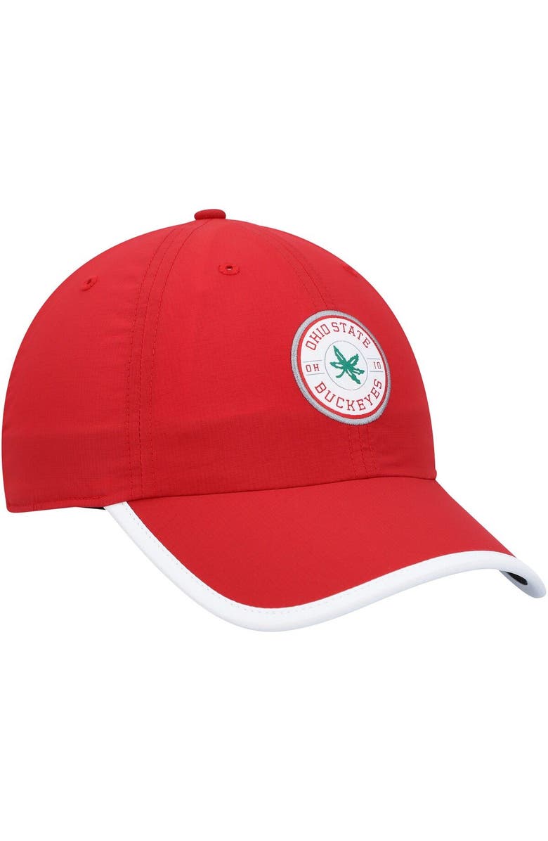 '47 Men's '47 Scarlet Ohio State Buckeyes Microburst Team Clean Up Adjustable Hat, Alternate, color, 