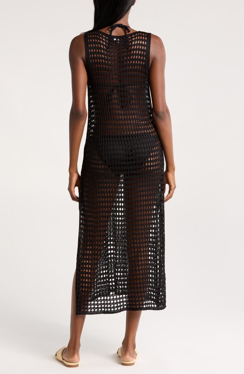 Nordstrom Open Stitch Cover-Up Dress, Alternate, color, 