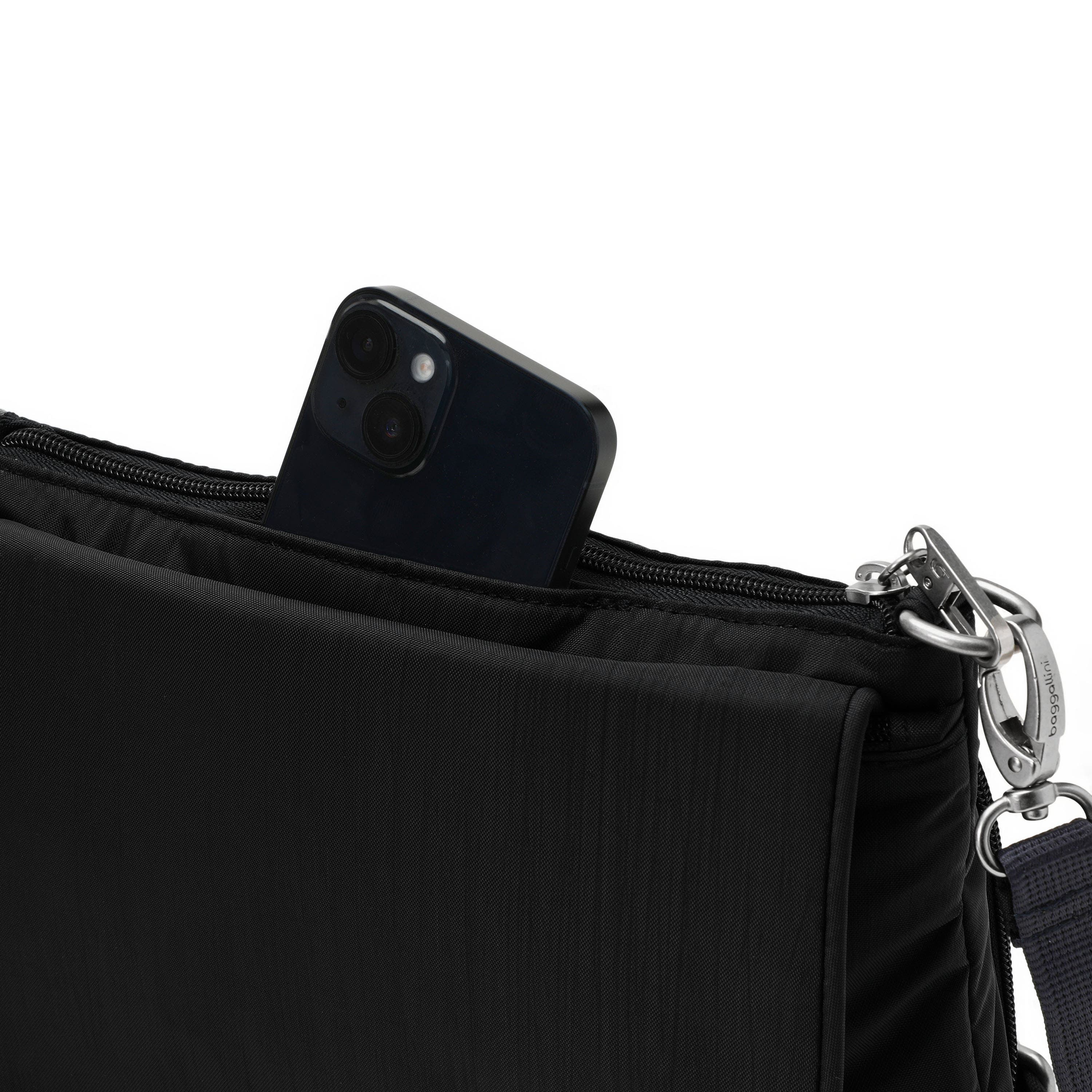 Securtex Journey Anti-Theft Crossbody, Alternate, color, Black