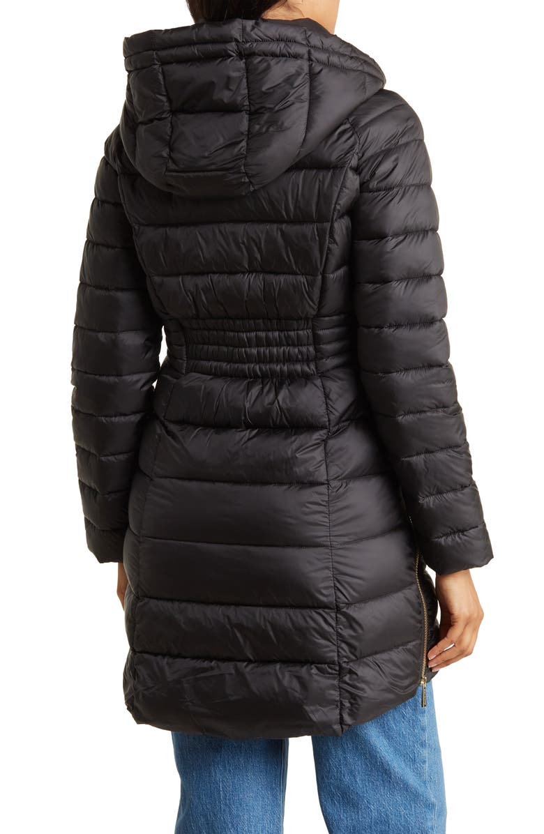 Michael Kors Hooded Puffer Jacket, Alternate, color, 