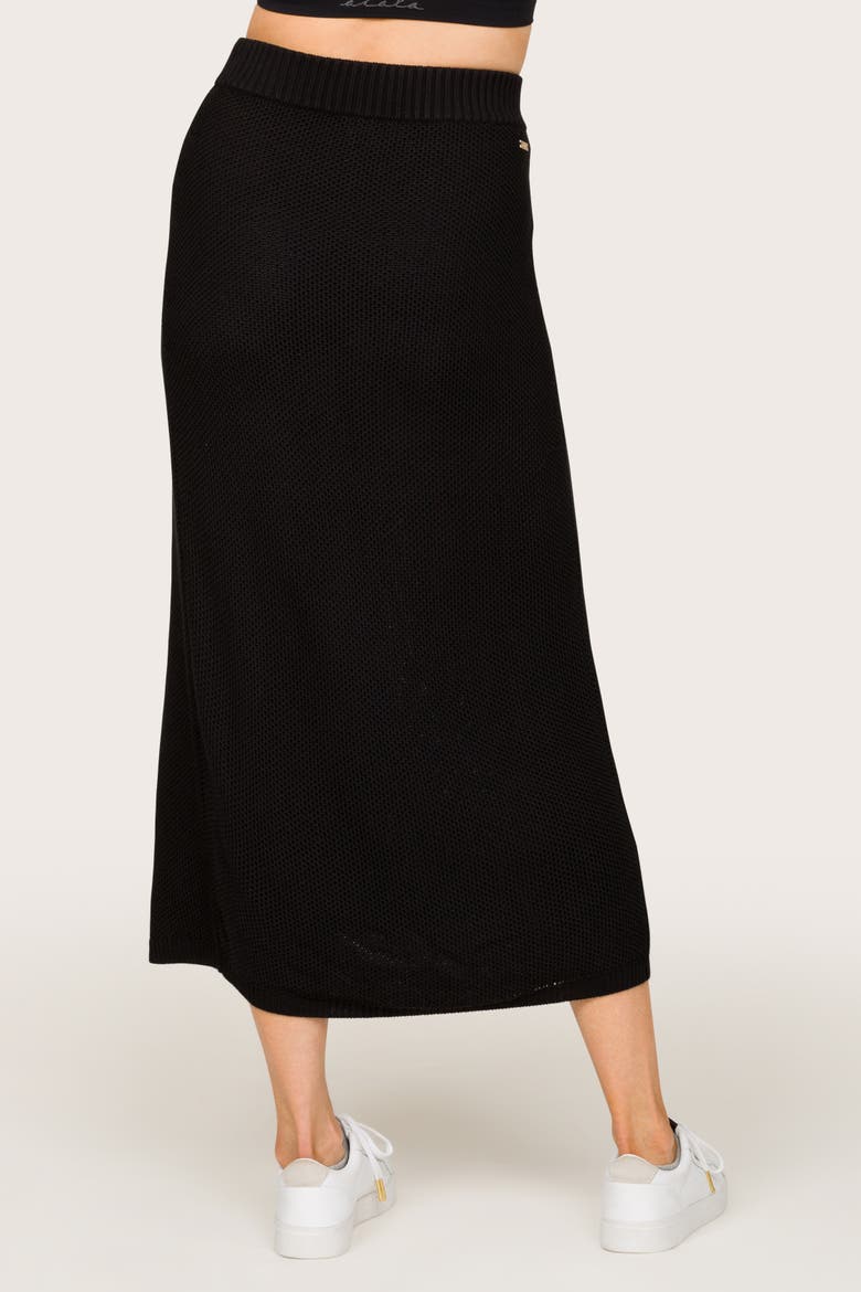 Tropez Skirt, Alternate, color, Black