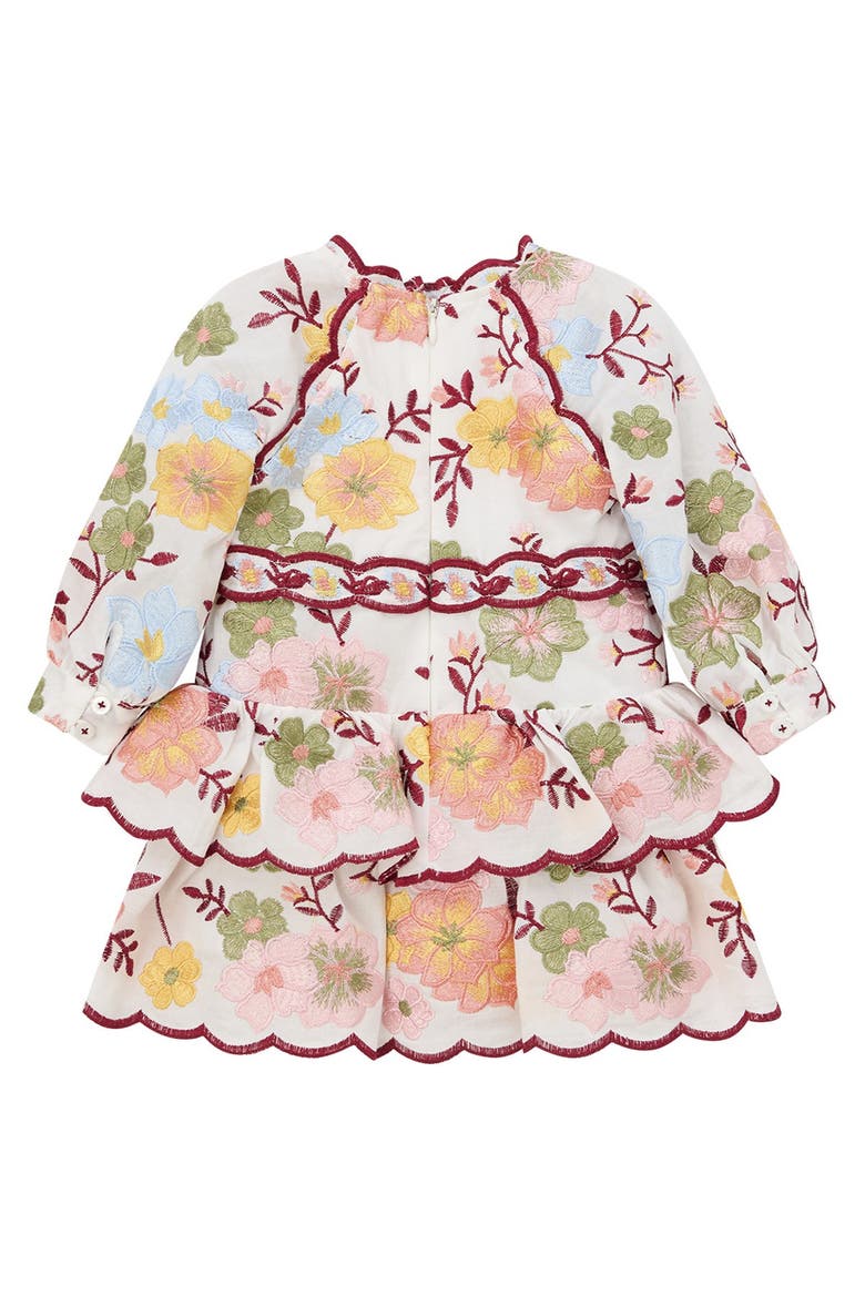 Penelope Cotton Embroidered Mini Dress, Alternate, color, Floral