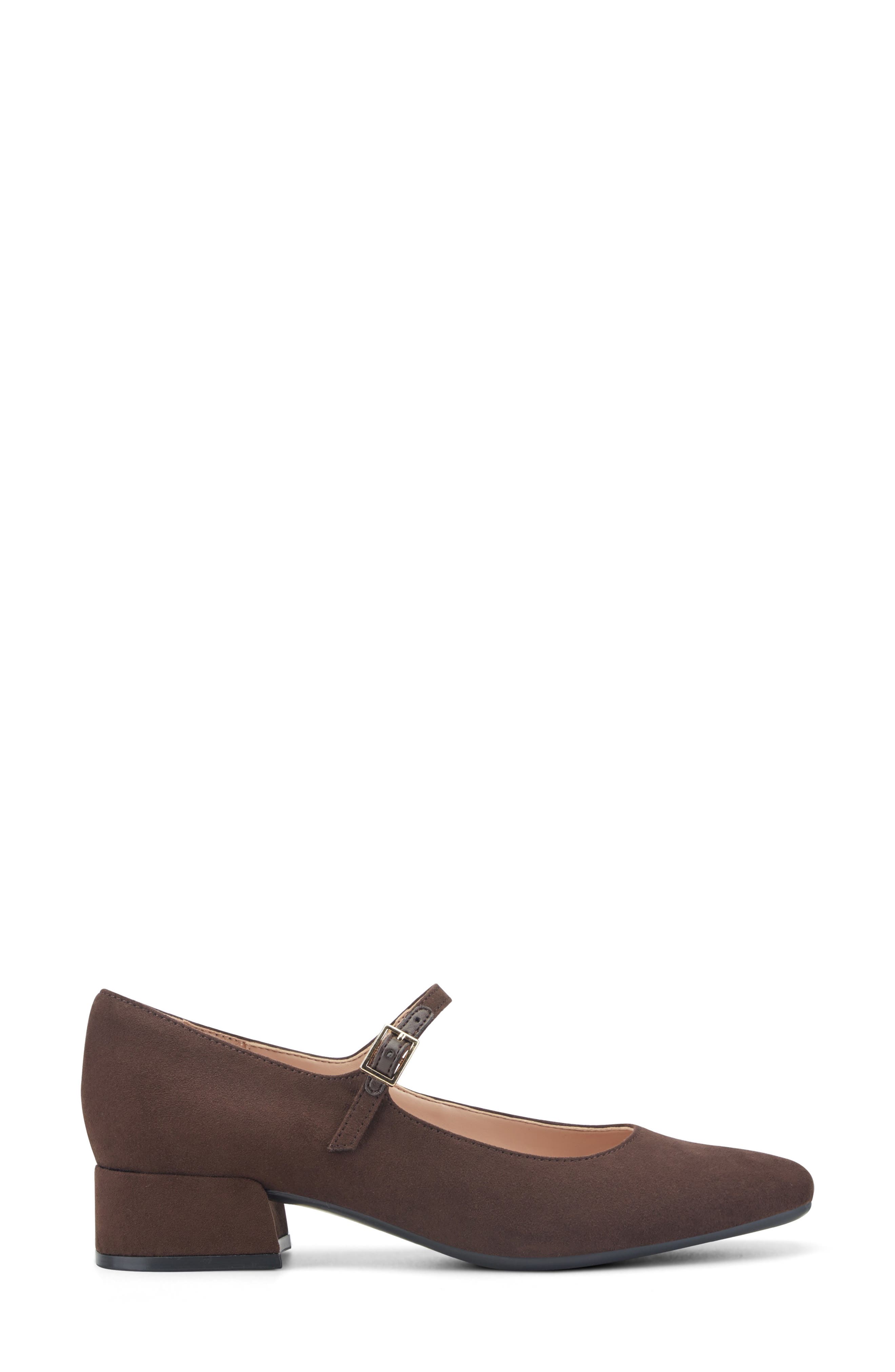 Janica2 Mary Jane Pump, Alternate, color, DARK BROWN