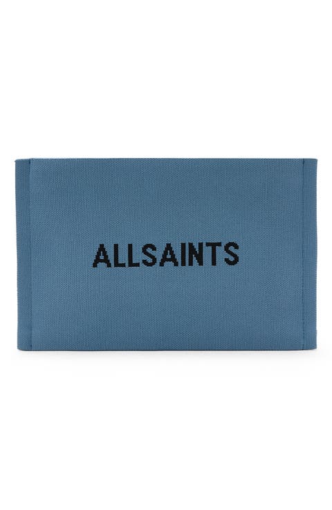 Izzy Logo Jacquard Recycled Polyester Clutch