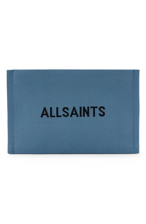 ALLSAINTS ALLSAINTS IZZY LOGO JACQUARD RECYCLED POLYESTER CLUTCH 