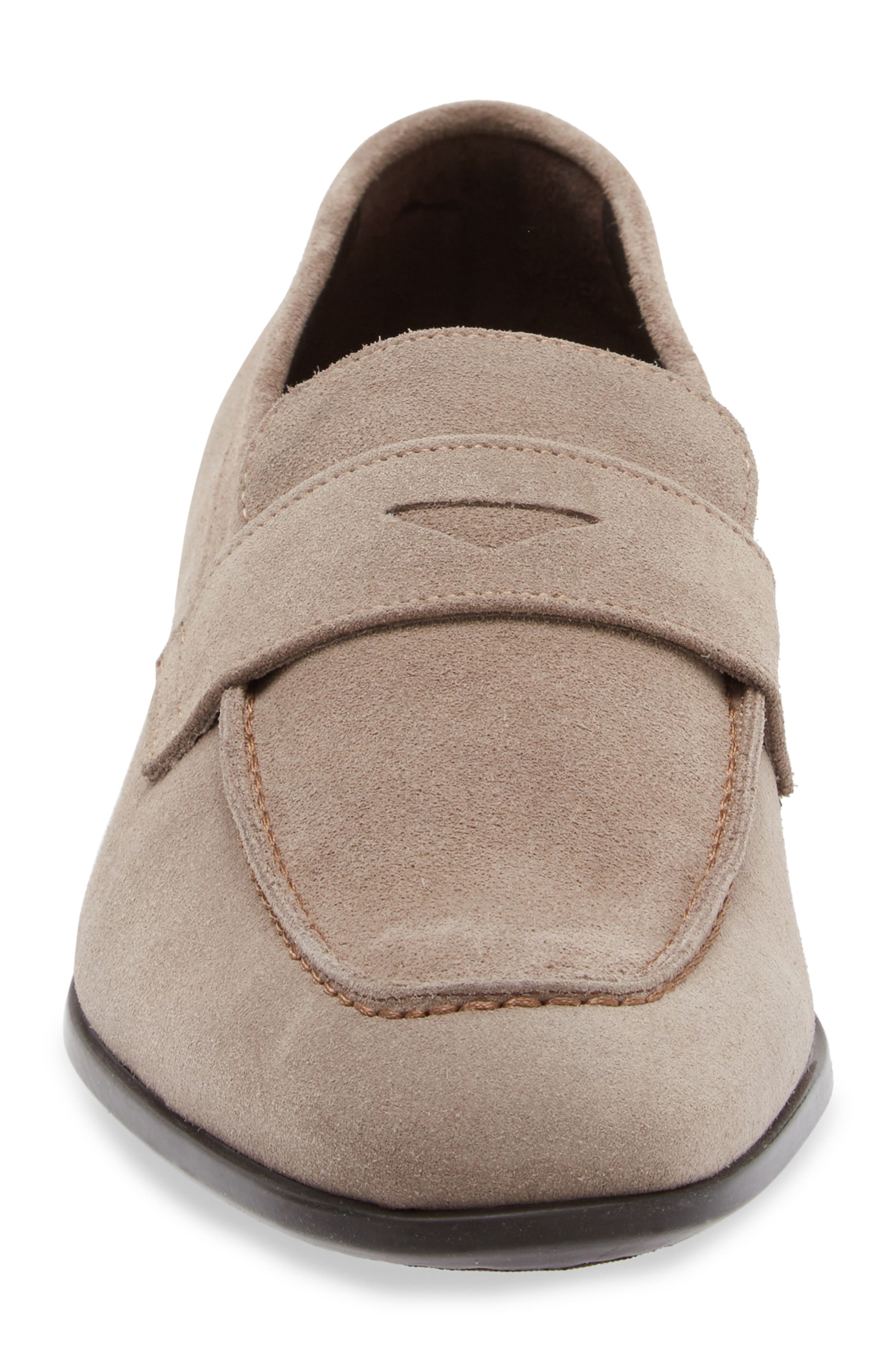 TO BOOT NEW YORK Chambers Apron Toe Suede Loafer, Alternate, color, 
