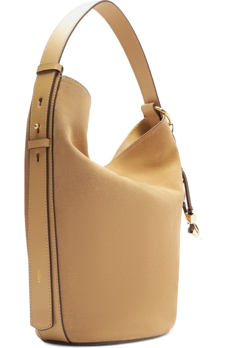 Arezzo Large Simone Suede Hobo Bag, Alternate, color,