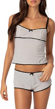 EDIKTED Kendall Polka Dot Camisole