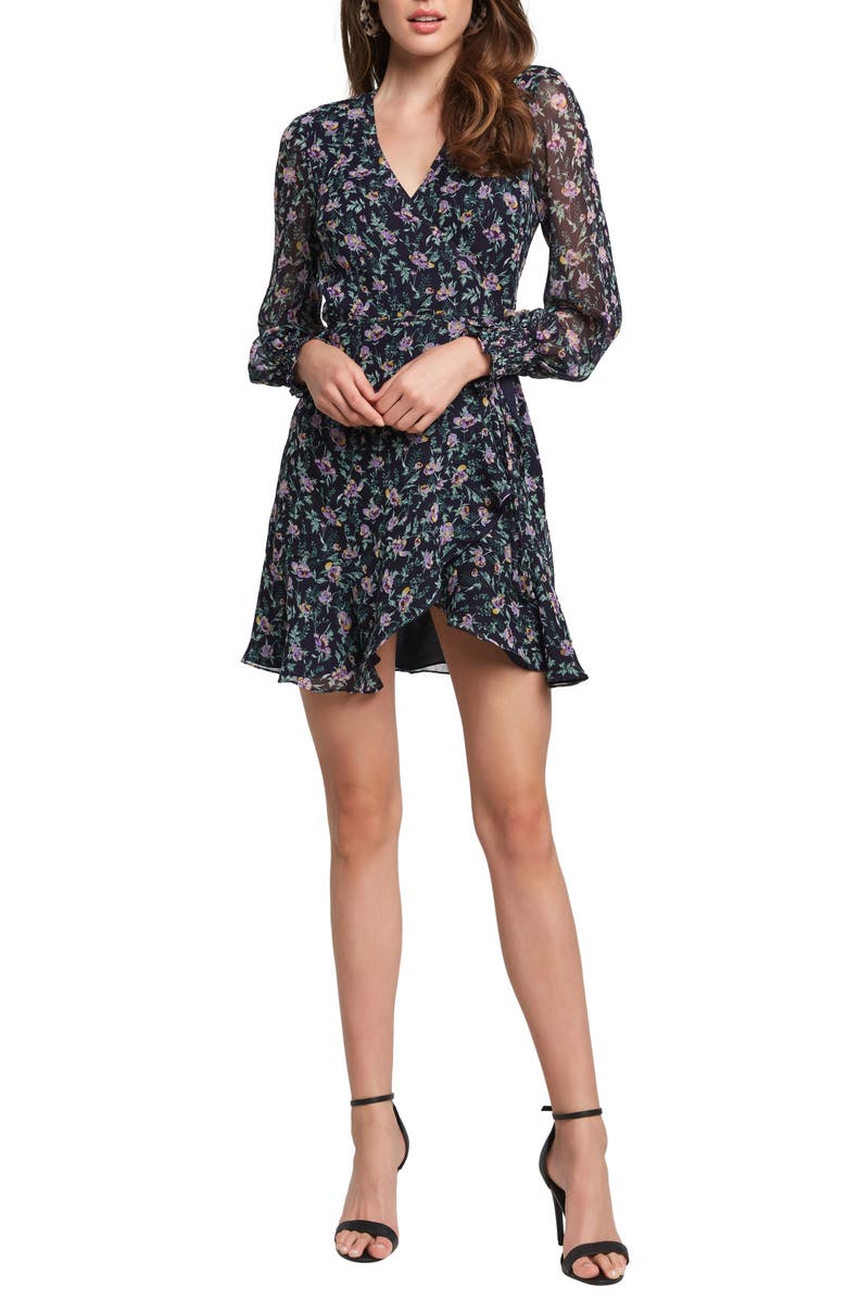 Bardot Miley Floral Minidress, Main, color, 