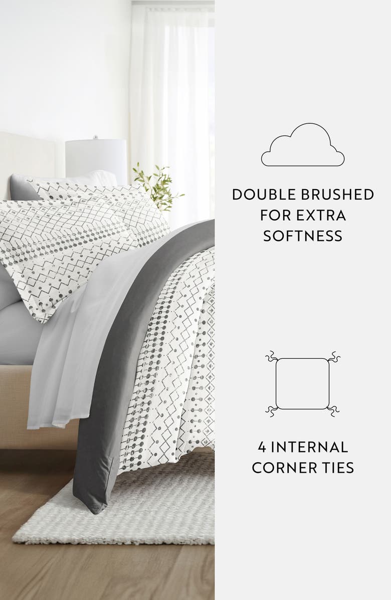 HOMESPUN Bundle Duvet Set, Alternate, color, Etched Gate Gray