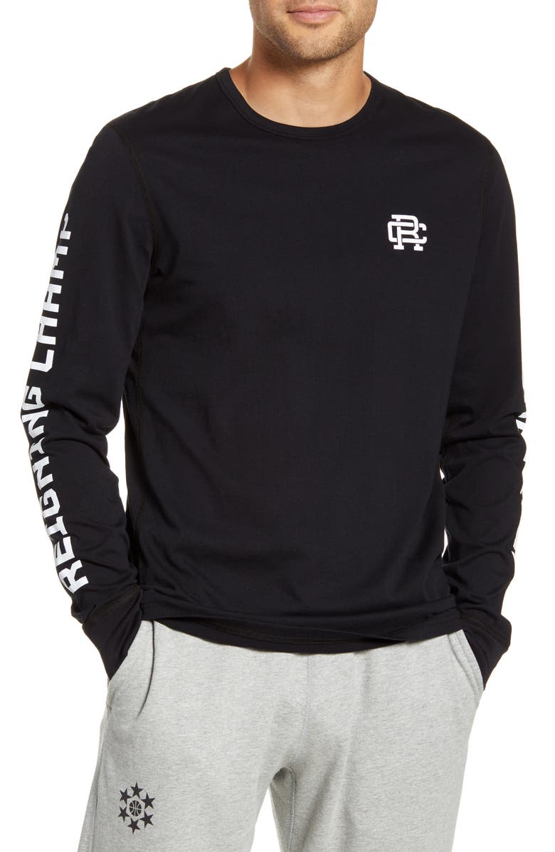 Reigning Champ Football Club Long Sleeve T-Shirt, Main, color,