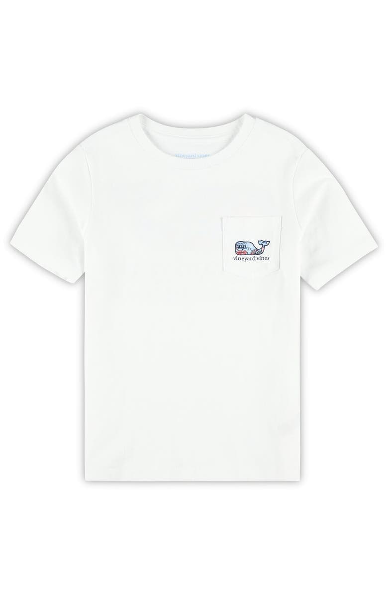 vineyard vines Toddler Vineyard Vines  White 151st Kentucky Derby Whale Sticker T-Shirt, Alternate, color, 