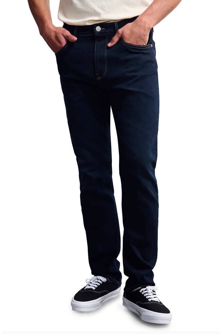 Bridge Straight Leg Jeans, Main, color, DARK DENIM