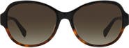 Kate Spade New York addilynn 57mm gradient round sunglasses
