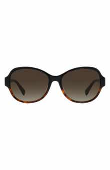 Kate Spade New York addilynn 57mm gradient round sunglasses