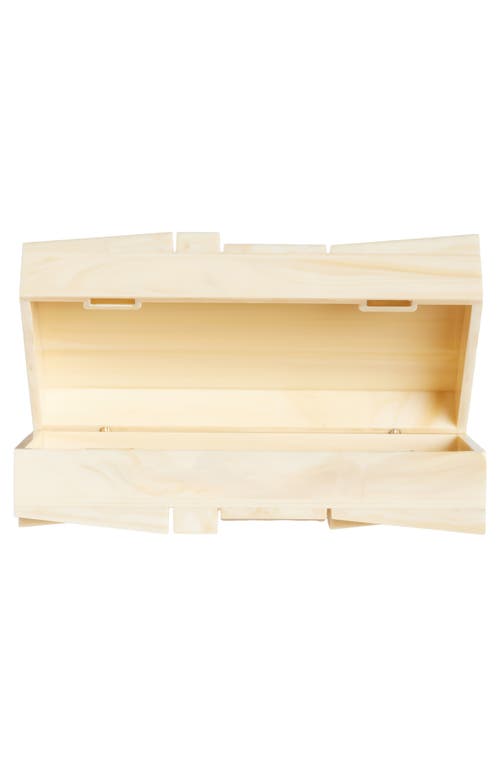 Cult Gaia Galleria Acrylic Frame Clutch In Sand