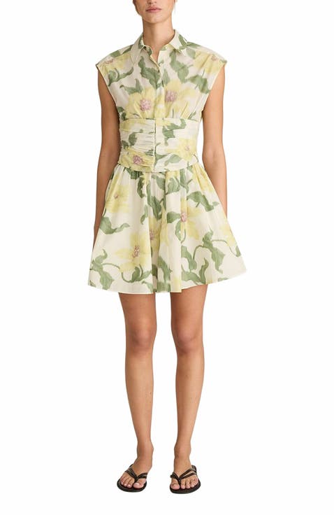 Nouveau Fleur Corseted Mini Dress