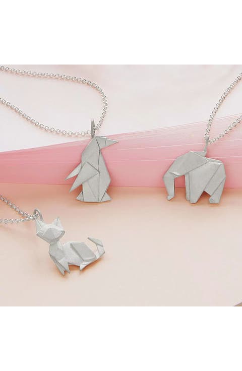 Origami Menagerie Necklaces