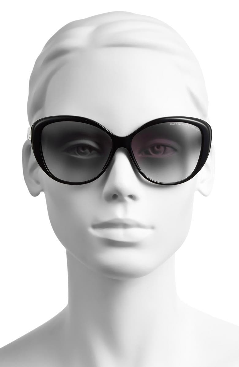 MARC BY MARC JACOBS 58mm Retro Sunglasses, Alternate, color, 