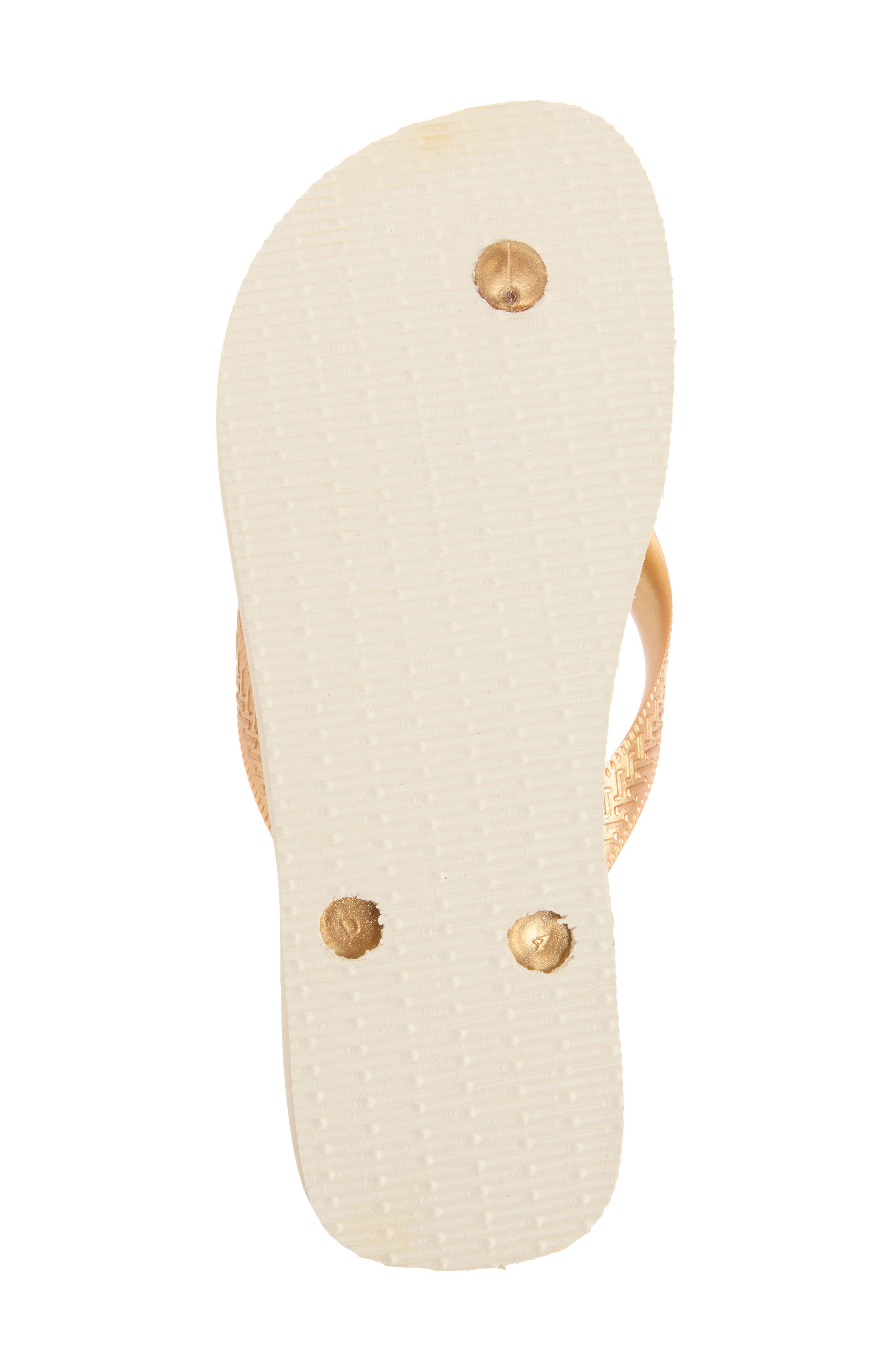 x FARM Rio Classic Flip Flop, Alternate, color, BEIGE STRAW