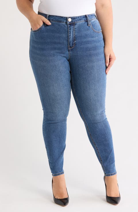 Bombshell Skinny Jeans (Honey) (Plus)