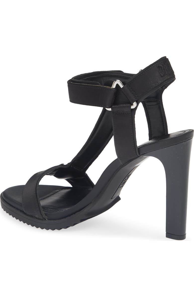 DKNY Bayli Ankle Strap Sandal, Alternate, color, Black