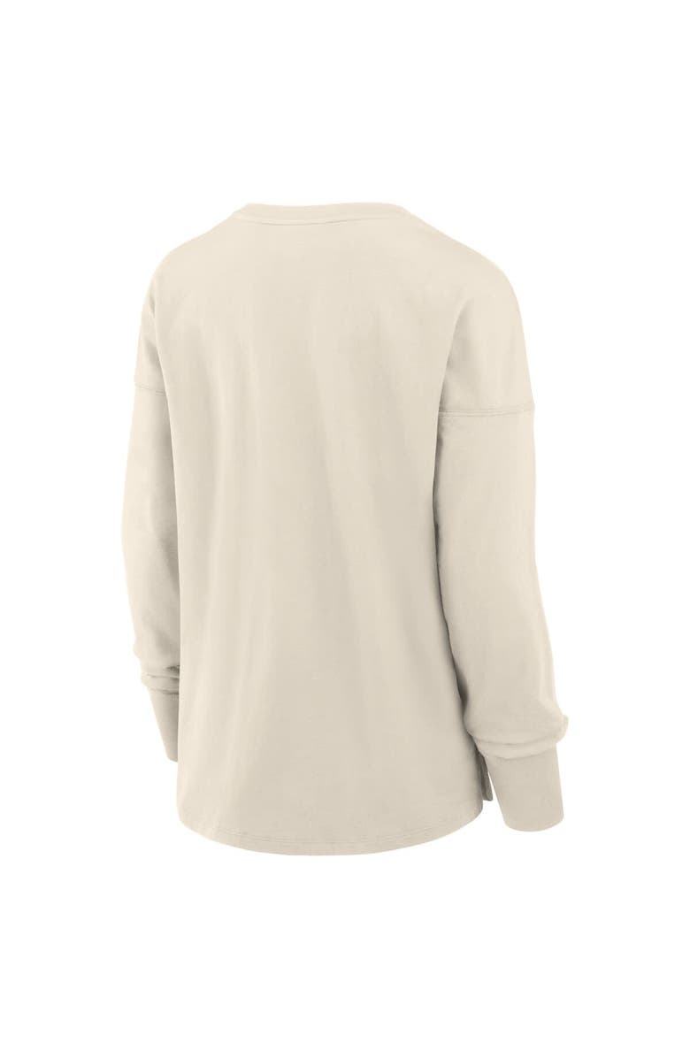 FANATICS Women's Fanatics Cream San Francisco 49ers Dove Legacy Long Sleeve T-Shirt, Alternate, color, Cream