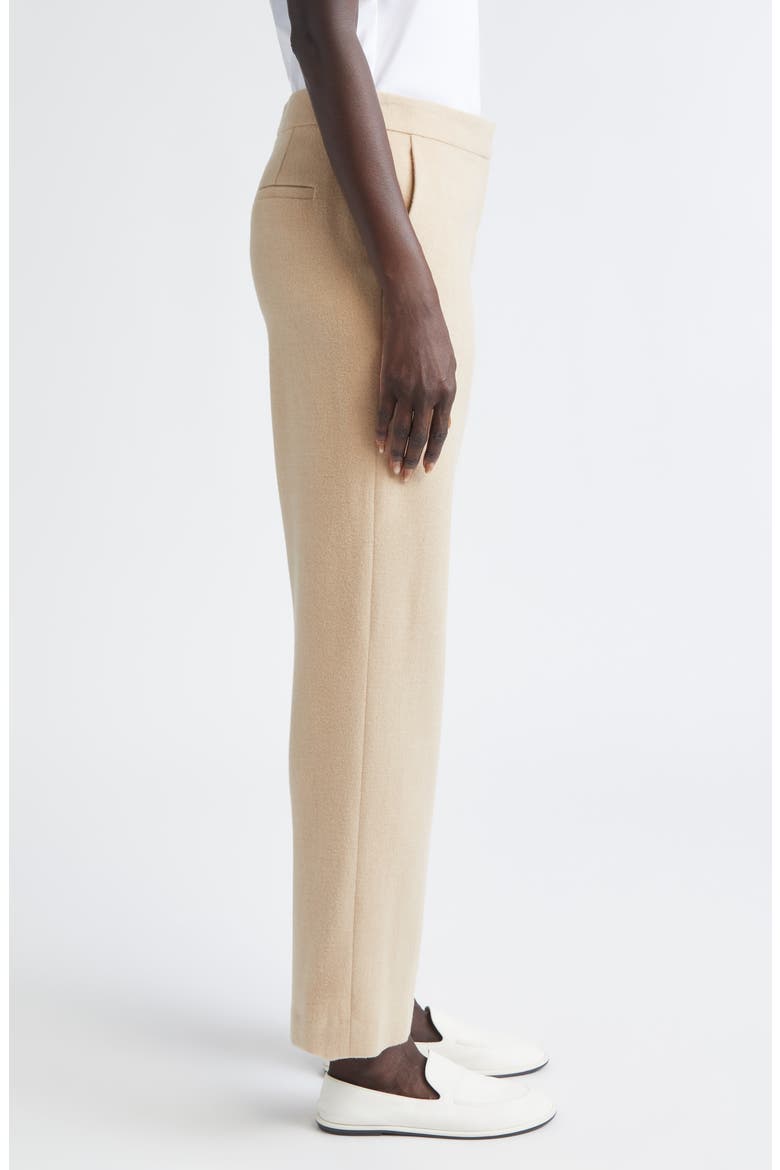 Clinton Camel Hair Ankle Pants, Alternate, color, NATURAL
