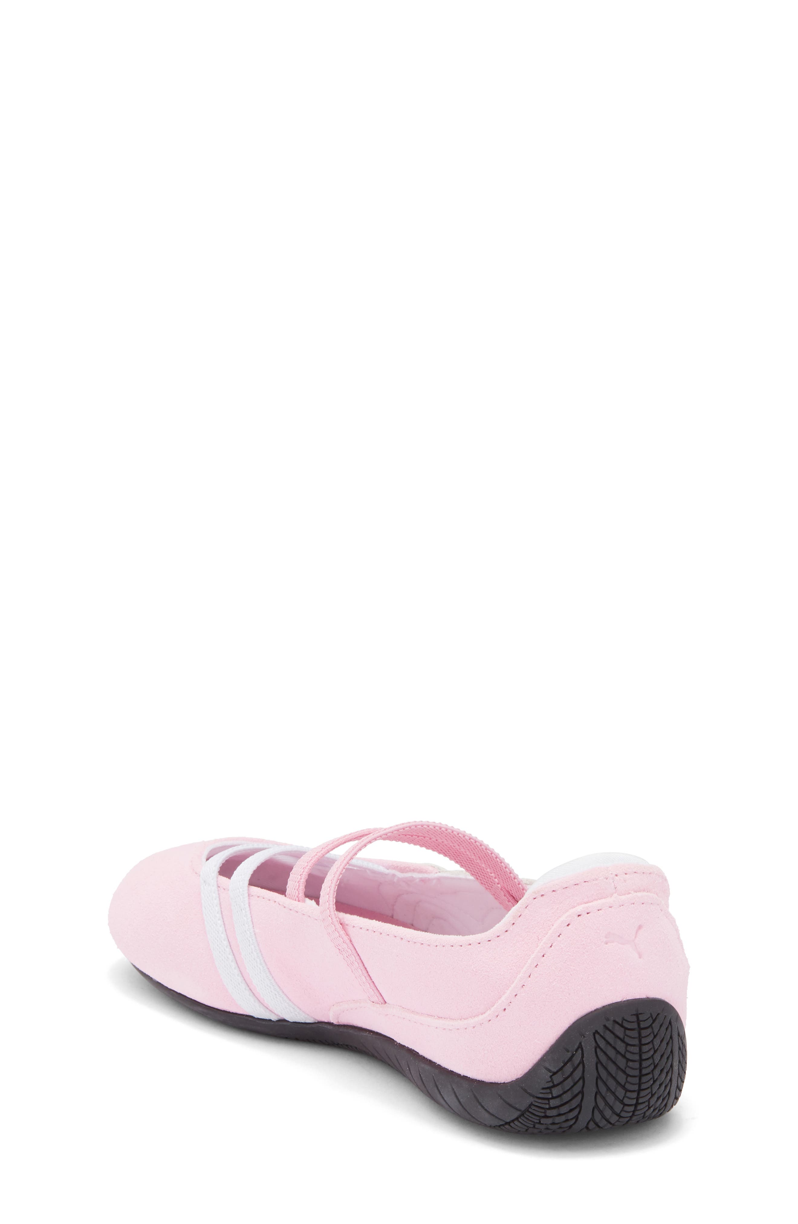 PUMA Kids
 Speedcat Ballet Sneaker, Alternate, color, Pink Shimmer/ Puma White