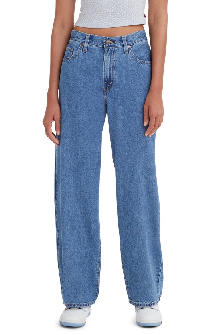 Women's Baggy Dad Jeans, Alternate, color, HOLD MY PURSE