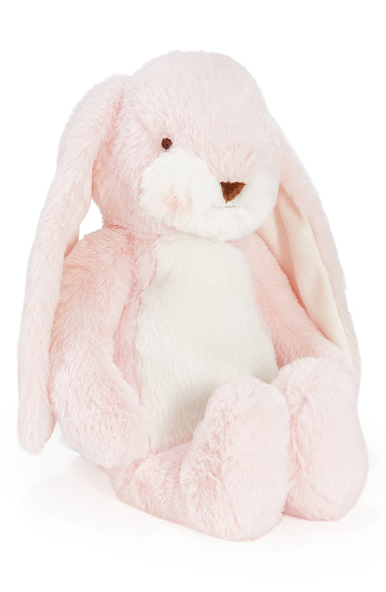 Bunnies by the Bay Little Floppy Nibble Bunny Stuffed Animal, Alternate, color, Pink