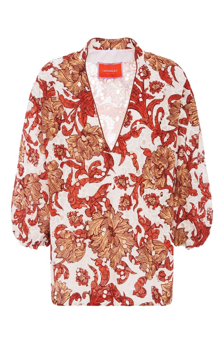 La DoubleJ Jackie Shirt Reef White, Alternate, color, 