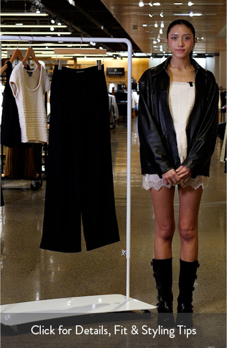 Birdie Wide Leg Linen Blend Pants, sales video thumbnail