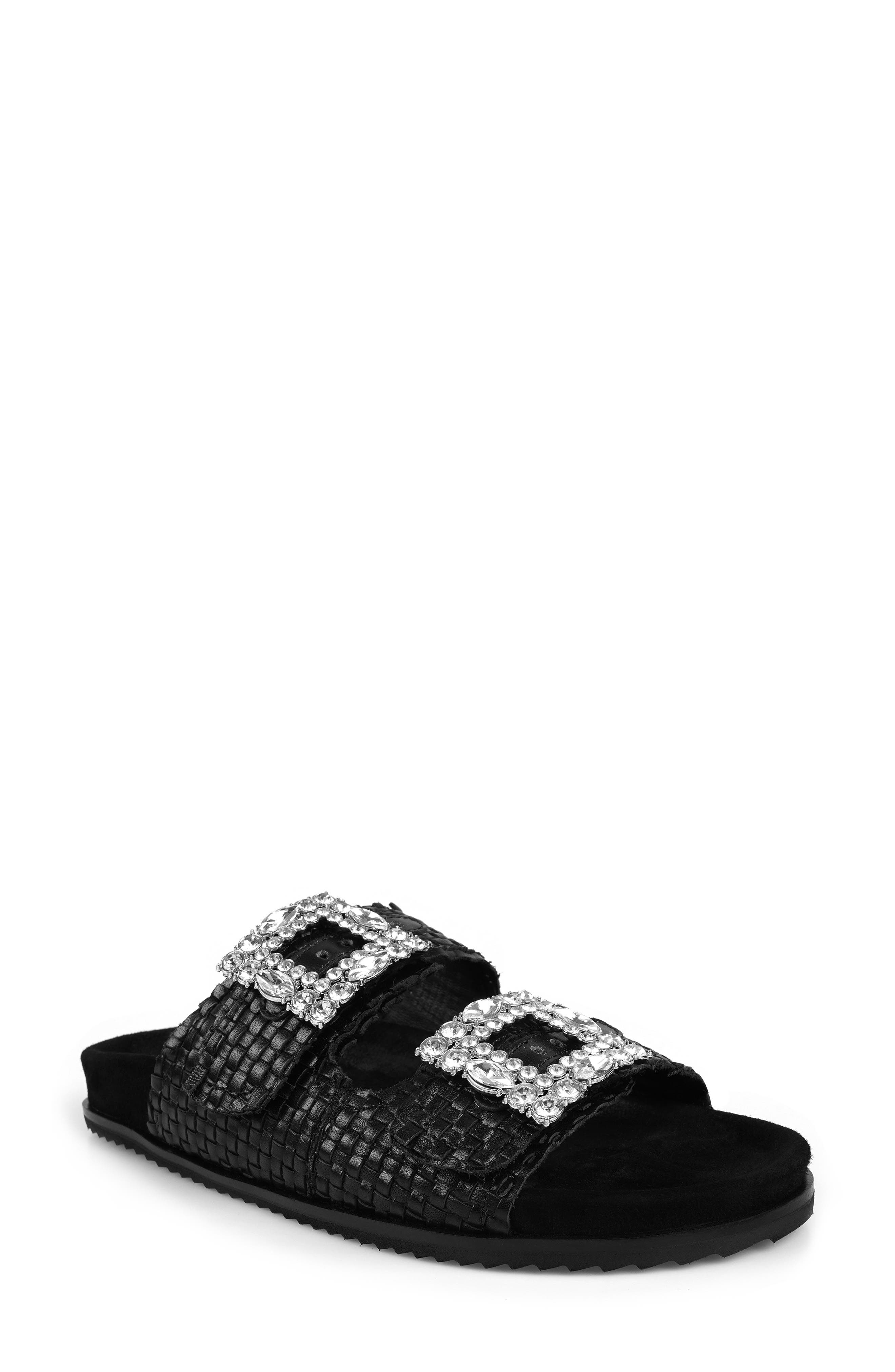 ZIGI ARTISAN Mikka Two-Strap Sandal, Main, color, Black