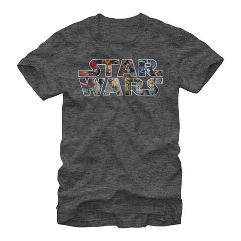 Men's Classic Poster Logo Short Sleeve Graphic T-shirt