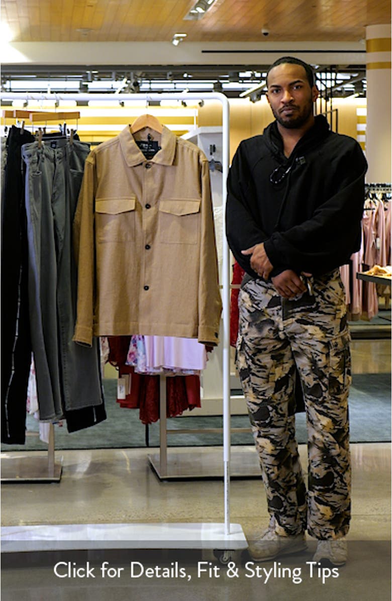 Rocky Bay Cotton & Linen Shirt Jacket, sales video thumbnail