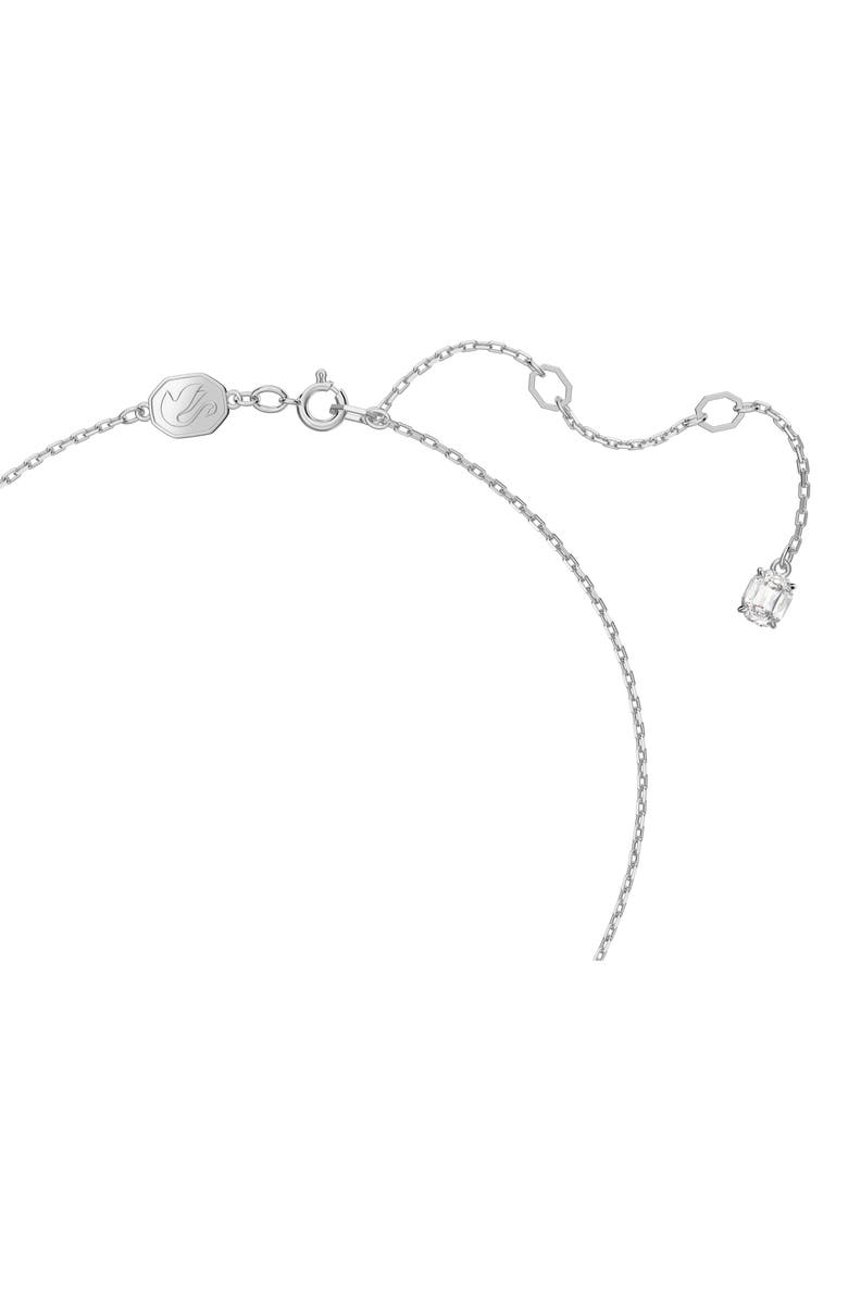 Swarovski Una Pendant Necklace, Alternate, color, Silver
