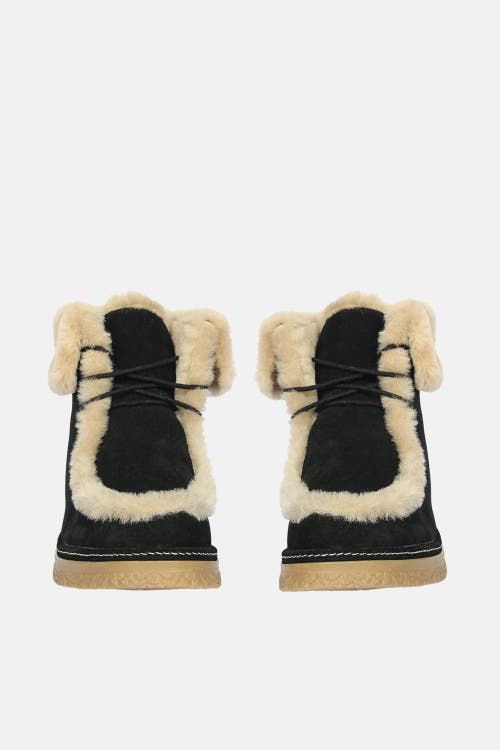 Jelavu Bari Lace Up Ankle Boots In Animal Print