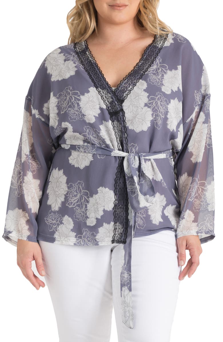 Standards & Practices Irma Tie Front Jacket, Main, color, 