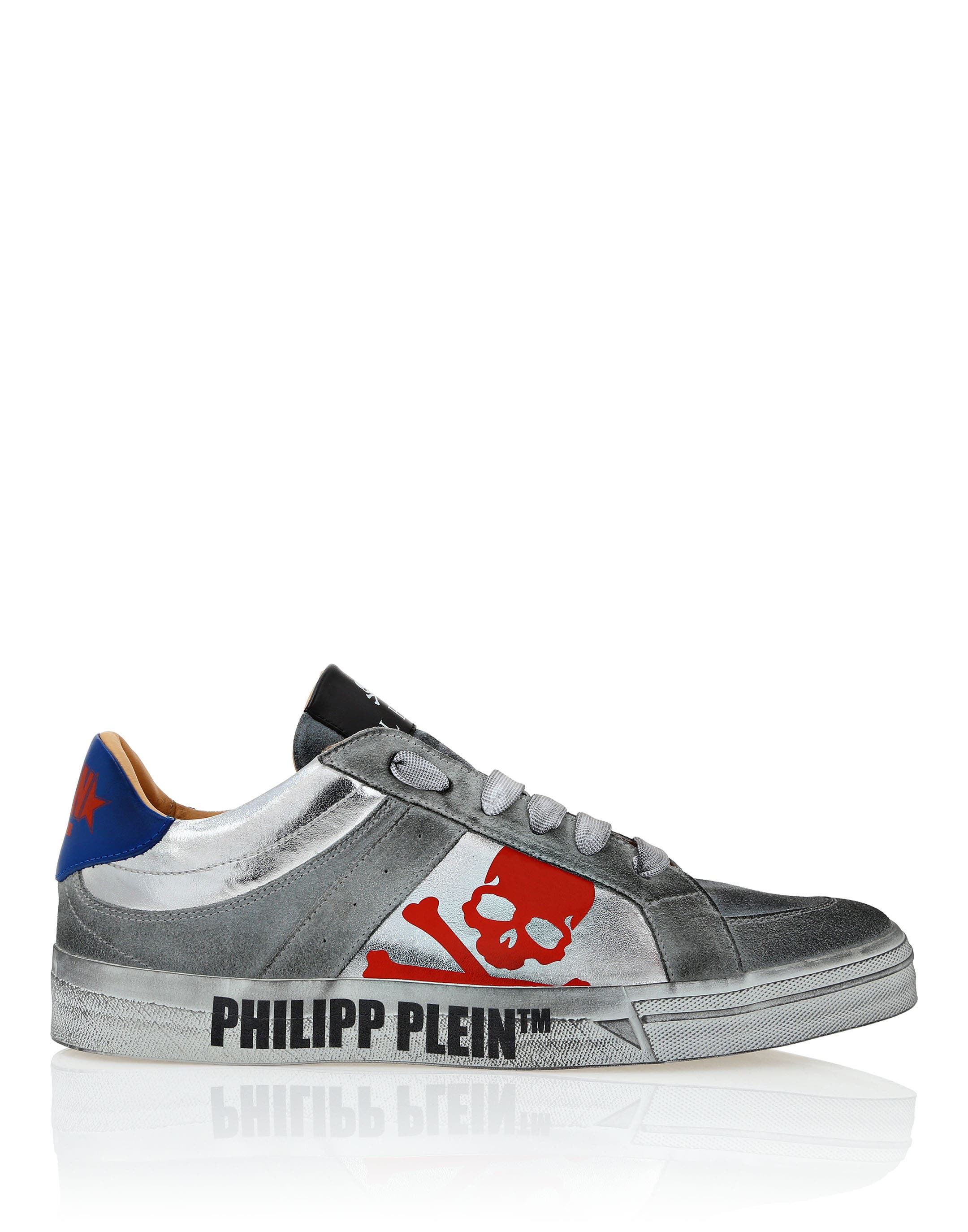 Low-Top Sneakers Retrokickz Unisex, Alternate, color, Silver