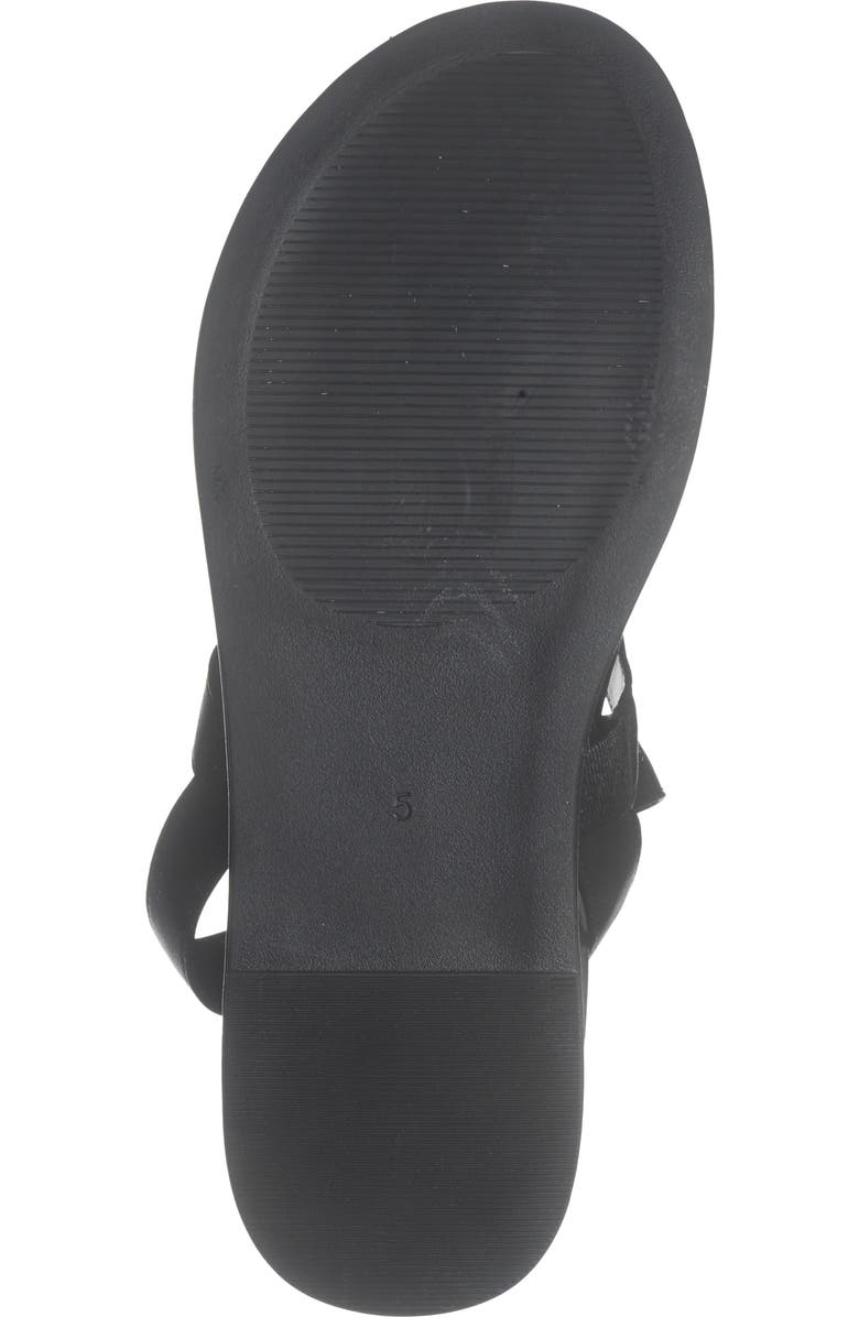 ASOS DESIGN Trombone Platform Buckle Sandal, Alternate, color,