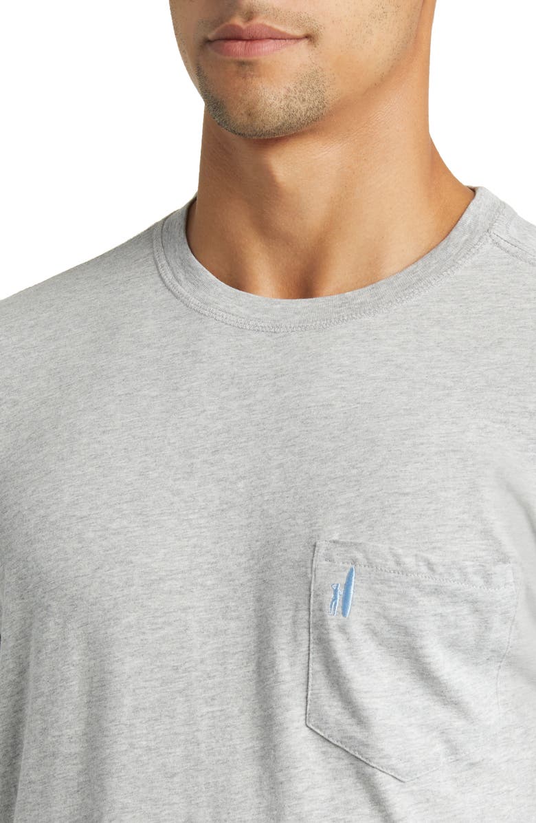 johnnie-O Dale Heathered Pocket T-Shirt, Alternate, color, 